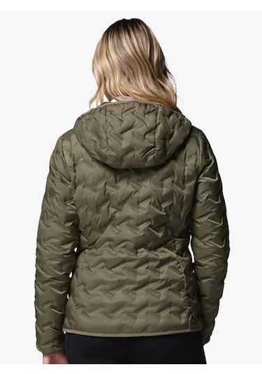 Columbia Columbıa Wk2769 Delta Rıdge Iı Down Hooded Jacket Yeşil