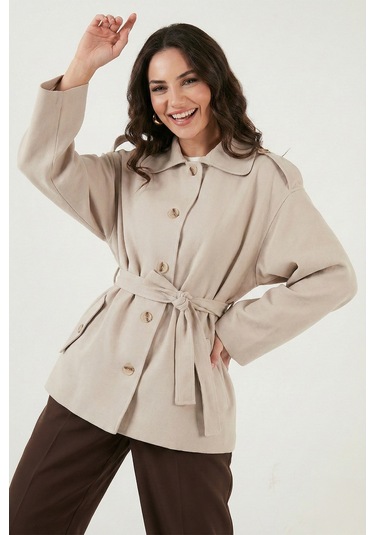 Lela Bayan Trençkot 6927651 Taş Taş