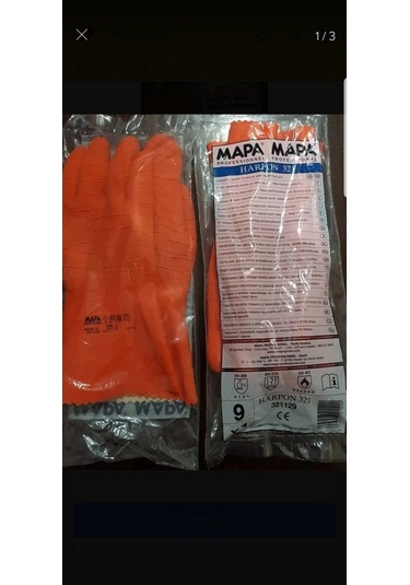 Mapa Harpon 321 Tıbbı Atık Eldiveni (1-3-6) Adet