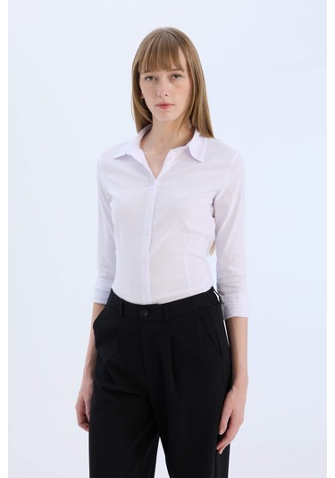 DeFacto Regular Fit Bengalin Uzun Kollu Gömlek I5278AZ25SPWT36