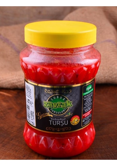Zavrak Çubuk Soslu Biberiye Turşusu 1 L