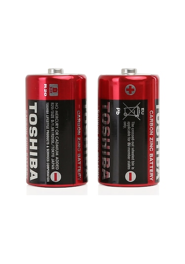 Toshiba R20Sl Büyük Boy D Pil 2'li