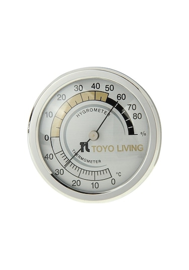 Ganzhoushop Ve Th123 Termometresi Sones Mekan İç Higrometresi Gümüş Renkli Yc - Dijital Nem Ölçer