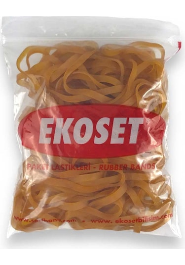 Ekoset 22 CM Büyük Boy Paket Lastiği 40 Adet 220 x 5 MM