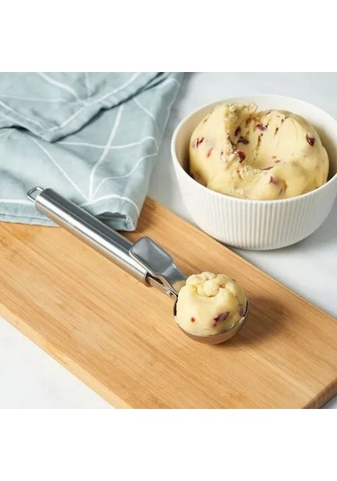 Idealısk Dondurma Kaşığı, Paslanmaz Çelik Metal