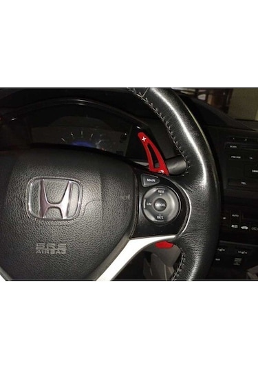 Çmk Honda Civic Fb7 2012-2015 Paddle Shift Kırmızı (F1 Vites Peda