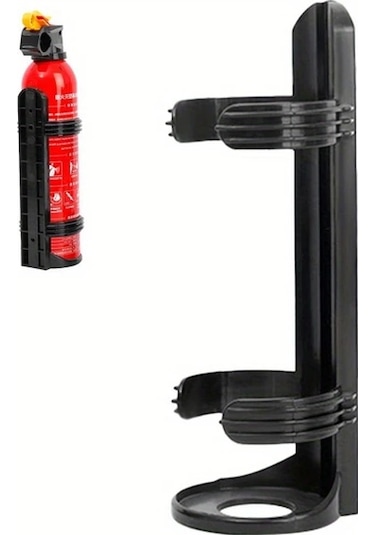 Dream011 Siyah Araç Yangın Tüpü Tutucu - Güvenli Ve Yangın Söndürücüyü Koruyucu