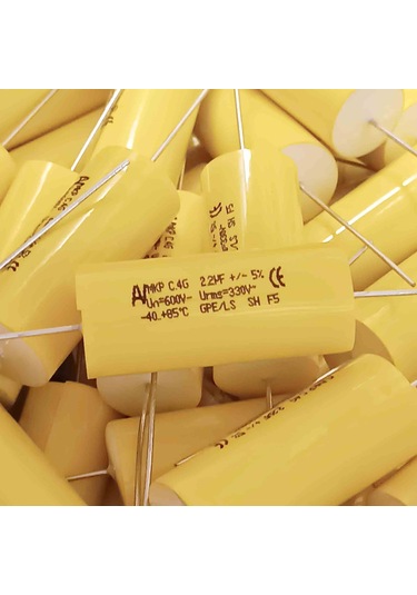 C4gahuc4220aa1j 2.2mf 600v 0.05 Axısel Kemet Polyester Kondansatör 2 Adet