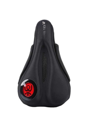 Flybuy Yumuşak Yol Yastığı Sürüş Sele Renkli Rahat Pedi Koltuk Koltuk Kaymaz Kapağı Kapağı Jel Ekipmanları Dağ Çok Bisikleti Bisikleti Bisiklet Bisiklet Aksesuarları Wj Çok Renkli