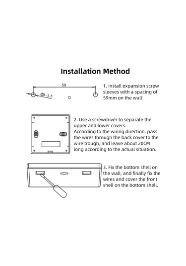 Mufunye Beyaz Işıklı Lcd Ekranlı, Dokunmatik Tuşlu, 5+2 Haftalık Programlanabilir, Çocuk Kilidi Ve Düşük Sıcaklık Korumalı, Pilli Kombi Termostati Piller Dahil Değil