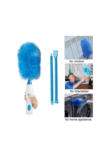 Createtech Yys-oı Toz Temizleme Süpürge Pencere Panjur Mobilya Kitaplık Fırçası Fırçası Elektrikli Bahar Ayarlanabilir Aracı Rb