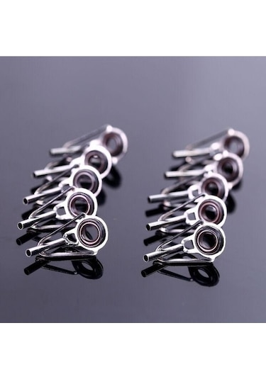 Didadodo Olta Kılavuzu 80 Adet/kutu Paslanmaz Çelik Kılavuz Çubuk Ucu Tamir Kiti Çubuk Dıy Göz Halkaları