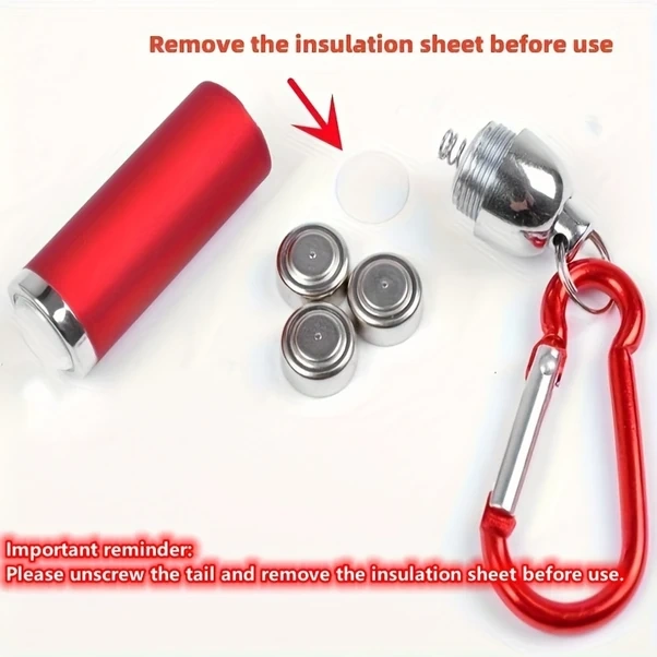 Dashanshop Mor Led Çakmak Işığı Kampçılık Acil Durumlar İçin Taşınabilir El Feneri Mor