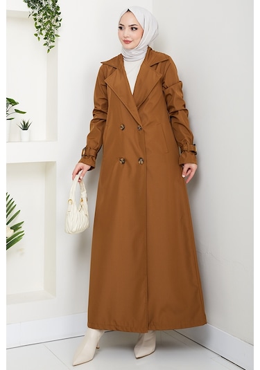 Tam Boy Su Geçirmez Trenç 1596 - Taba Taba