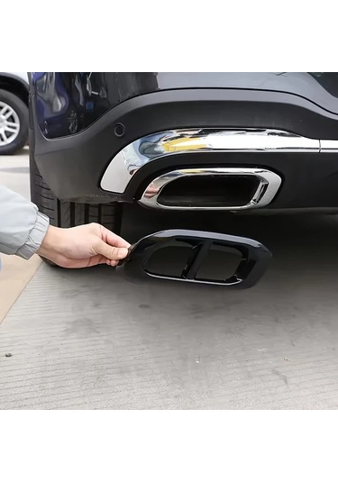 Hightower Gla 20-25 İçin Gümüş Egzoz Uçları, Dayanıklı Ve Şık Egzoz Ağzı Kaplaması