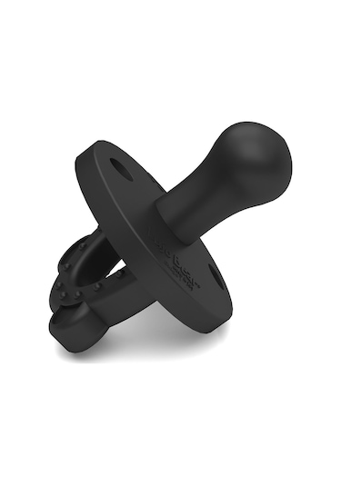 Lujo Bear Emzik Ve Diş Kaşıyıcı No:1 Siyah 0-6 Ay / Siyah