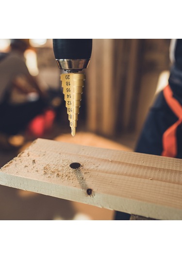 Hallow Hss Titanyum Adım Matkap Ucu Seti 4 Adet