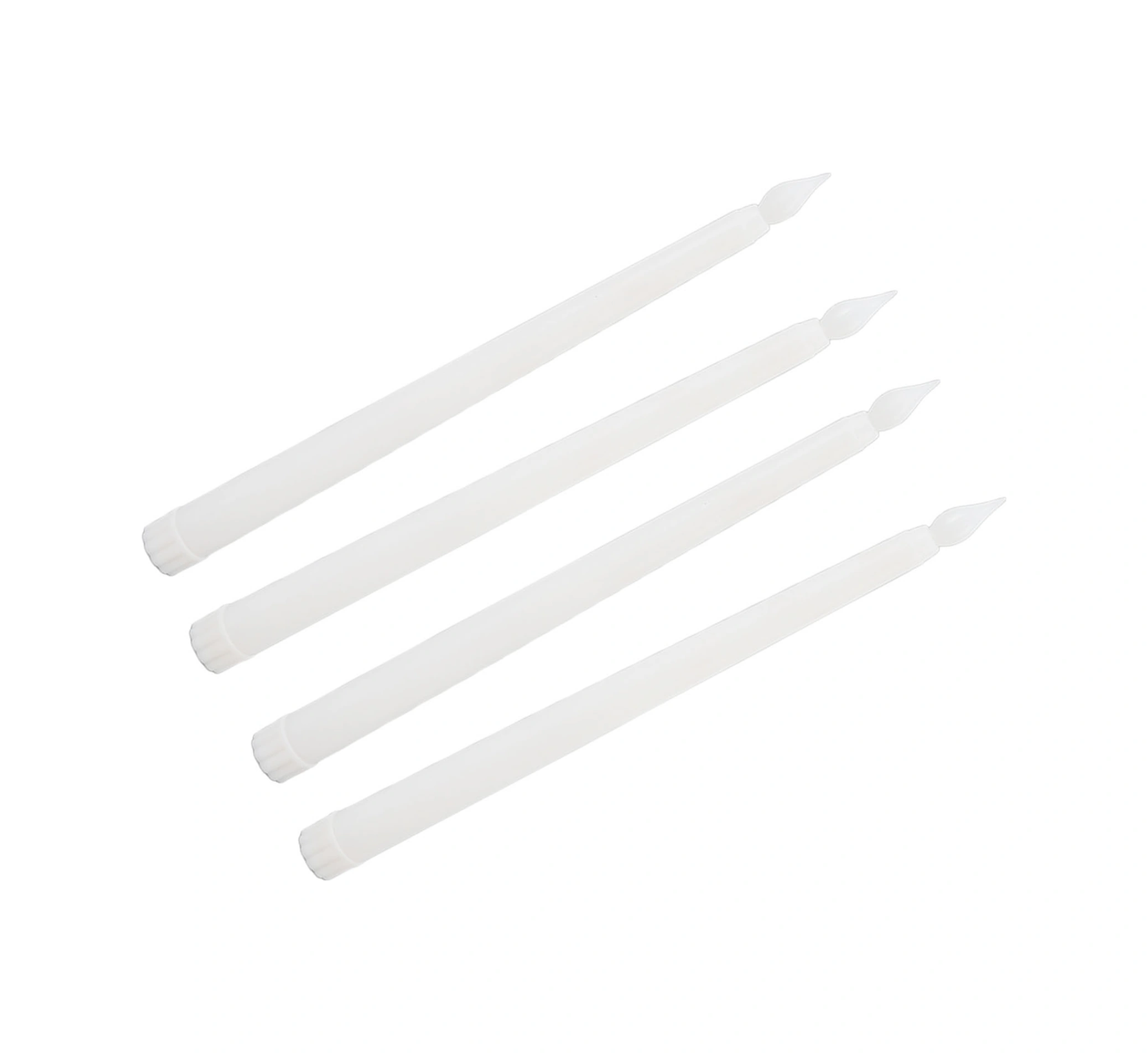 Youtek 4'lü Paket Led Mum Işıkları - Sıcak Işık, Ateşsiz, Ev/sünnet/parti Dekorasyonu Bz2902-w, Pil Yok Beyaz