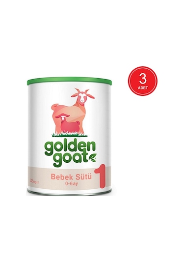 Golden Goat 1 Bebek Sütü 400 G 3 Adet