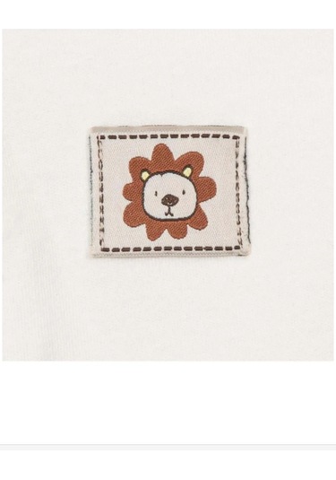 Mevsimlik Penye Bebek Yelek %100 Pamuk Beyaz