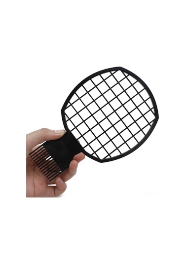 Singree Afro Saçlar İçin Dreadlock & Kıvırcık Testere Seti - Dayanıklı Abs Plastik - Siyah