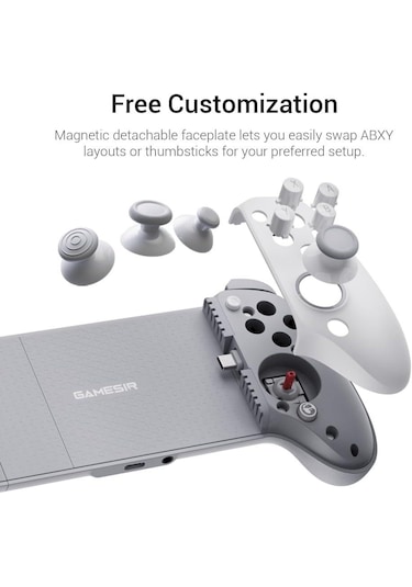 Gamesir G8 Plus Mfi Mobil Oyun Konsolu: iPhone 15/16/17, Apple Uyumlu iPad  Mini & Android Usb-c