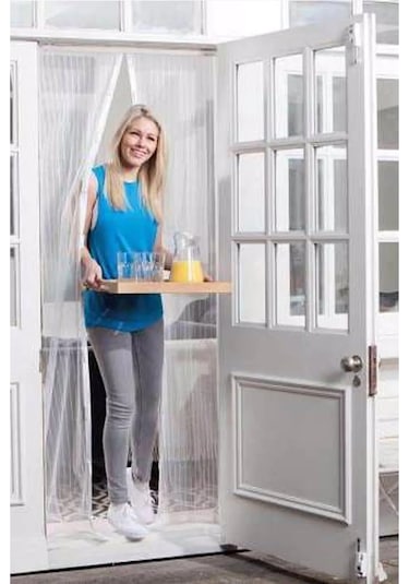 Mıknatıslı Kapı Sinekliği Tül Perde 105 X 205 Cm