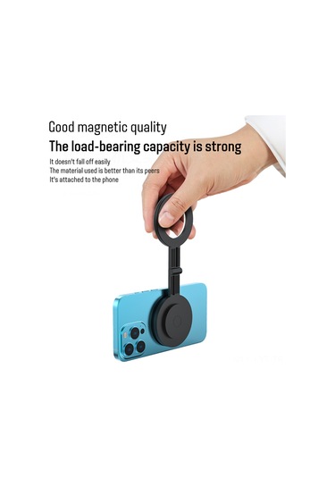 Youtek İphone Uyumlu İçin Manyetik Dairesel Led Dolgu Işığı - 2500k-9000k Ayarlanabilir Renk Sıcaklığı