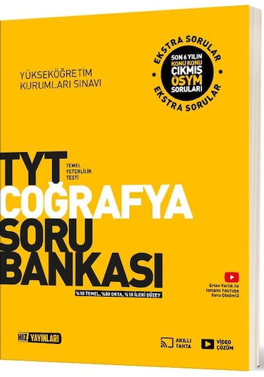 Hız 2025 Tyt Coğrafya Soru Bankası