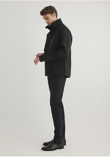 Mavi - Siyah Ceket 0110339-900 Siyah