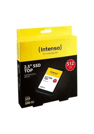 Intenso Top 3812450 2.5" 512 GB  520-500 MB/S Sata 3 SSD