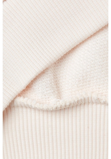 United Colors Of Benetton Kız Çocuk Sweat 3j68c204c Ekru Ekru