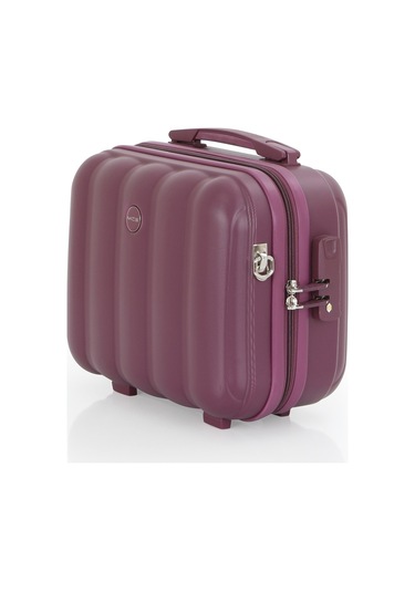 Mçs Polipropilen 2li Valiz Seti Kabin & Makyaj V305 S21yy1000073-set 210 Mürdüm