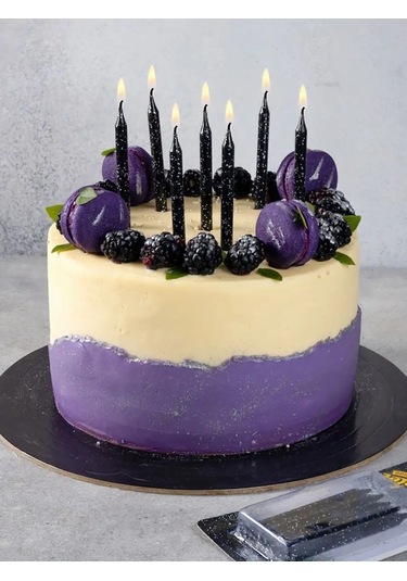 Infant 12 Adet Siyah Pasta Mumu 162017850 Diğer