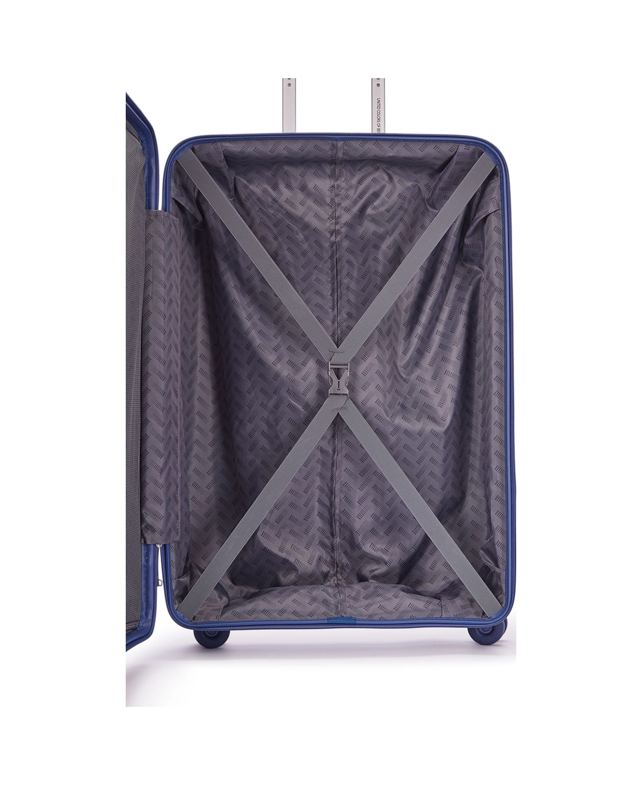 Benetton Büyük Boy %100 Polipropilen Valiz Mavi 14bnt8002 Mavi