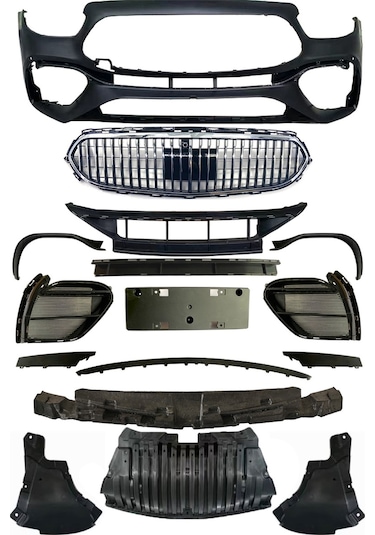 Mercedes W213 E63 Amg+maybach Black Edition Ön Tampon 2020+