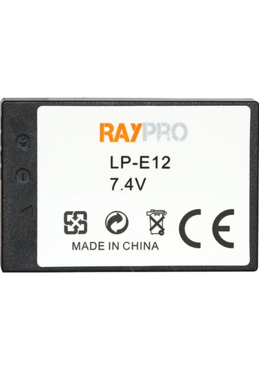 Canon Eos M M2 M10 M50 M100 Sx70Hs 100D için Lp-E12 Batarya Pil