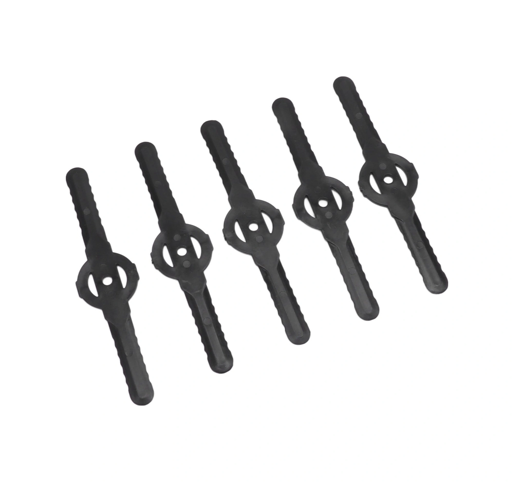 Geeroyoo 30 Adet Plastik Çim Biçme Makinesi Bıçakları - Su Geçirmez, Dişli Tasarımı, Kolay Kurulum - Bahçe Çim Biçirici Erişkin Aksesuarı