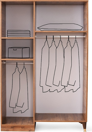 Asos Mdf Dolap Antrasit