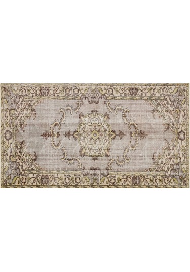Özel Vintage Eskitme El Dokuma Halı 149 X 270 Cm 8761