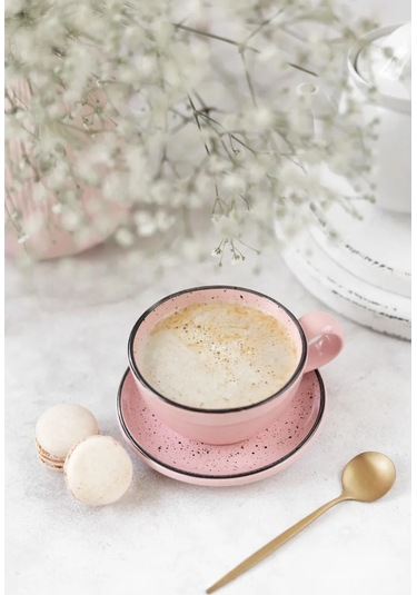 Milla Sweethome Çay Fincanları Seti, Çay Takımı 200ml 396679047 Pembe