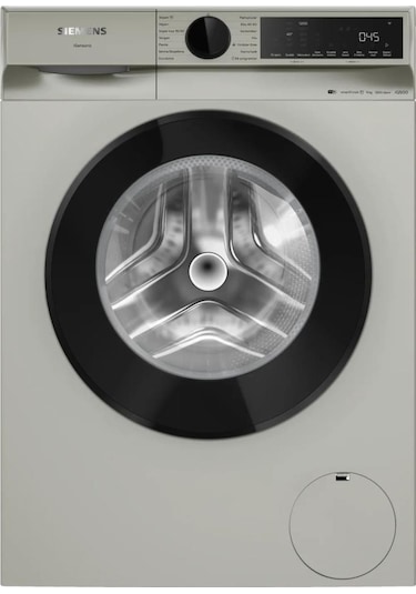 Siemens WG42K2ZXTR 9 Kg 1200 Devir Çamaşır Makinesi Gümüş