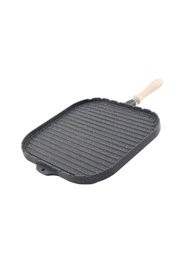 Eda Granit Grill Çift Taraflı Izgara Ve Gözleme Tavası 36 Cm.