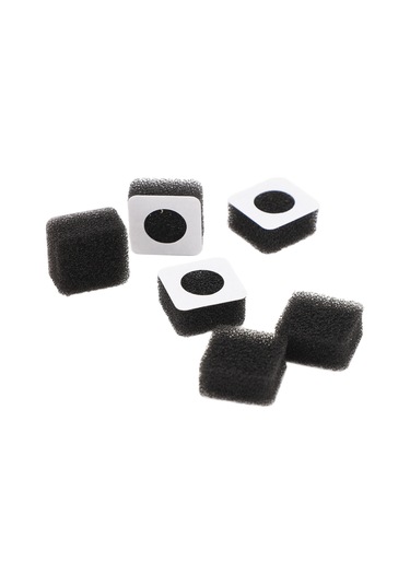 Yaleker Insta360 X4/x3 Kamera Mikrofon Rüzgar Filtresi - Sponge Materyal Ses Gürültüsü Azaltıcı Aksesuar 6 Adet + Depolama Kutusu