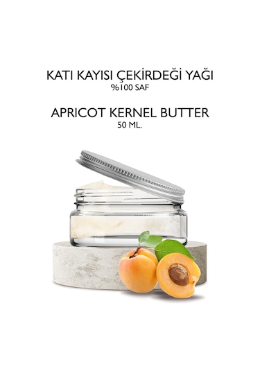 Katı Kayısı Çekirdeği Yağı 50 Ml. Saf Kayısı Yağı Apricot Kernel Butter Diğer