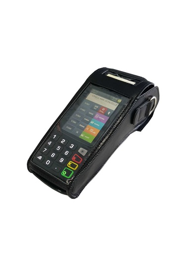 İngenico Move 5000F Pos Taşıma Çantası-Önü Şeffaf-Askılı