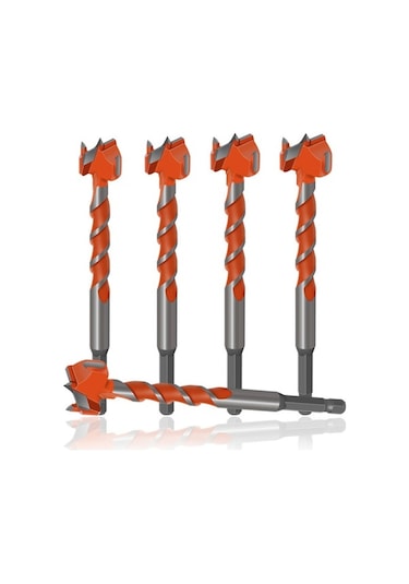 Dancemonkey Uzatma Forstner Uç Ahşap Delik Açma Sert Metal 16/18/20/22/25mm 7mm Altıgen Sap İle Ahşap Delme Menteşe Ahşap Plastik Kırmızı Diğer Diğer