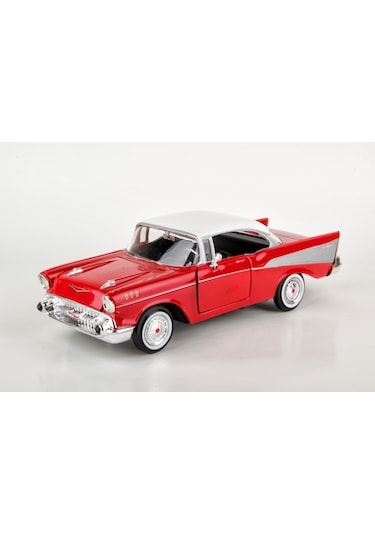 Motormax 1957 Chevrolet Belair 1 24 Ölçek Diecast Model Araba