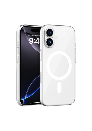 Ps iPhone Uyumlu 17 Clear Serisi Magsafe Kılıf - Şeffaf