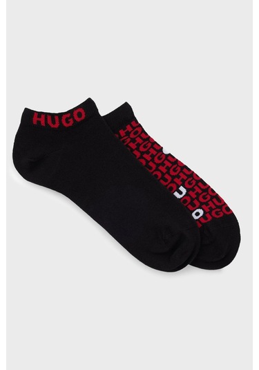 Hugo Erkek Çorap 50520998 001 Siyah-kırmızı Siyah-Kırmızı